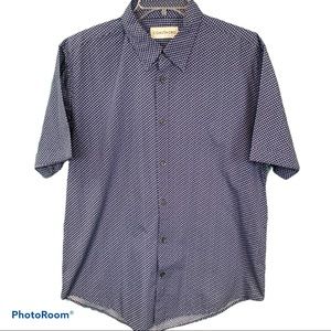 🥑5/$25 Coastaoro Mens Button Down shirt L